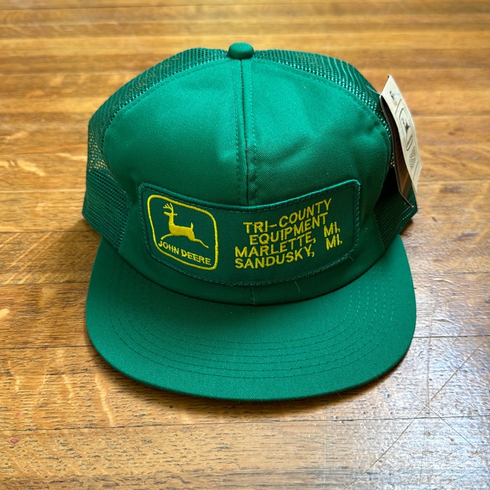 Vintage John Deere Snapback / Trucker Style / New / 80s / 90s